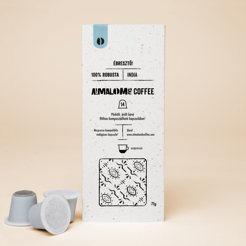 Ébresztő! - India Cherry Robusta Kávé Kapszula