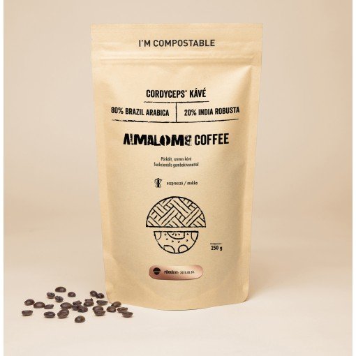 Cordyceps Coffee Beans | Brazil - India Blend