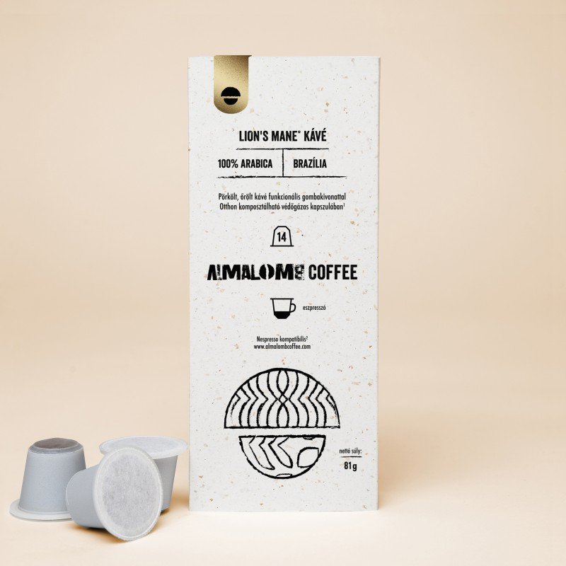 Lion's Mane Kávé Kapszula | Brazil Arabica