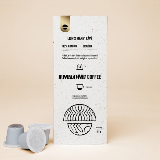 Lion's Mane Kávé Kapszula | Brazil Arabica